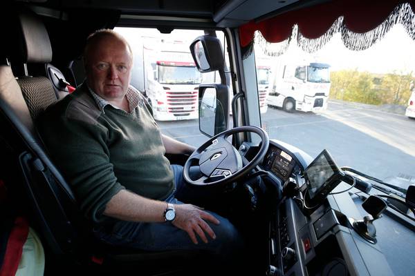 Putting Brexit to the test: On the road with a trucker from Dublin to Germany