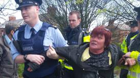 Joan Collins arrested over water protest in south Dublin