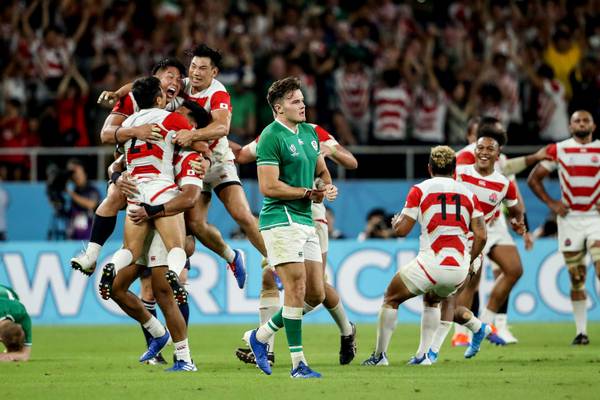 Sporting upsets: Japan light the blue touch paper as Ireland slowly wilt