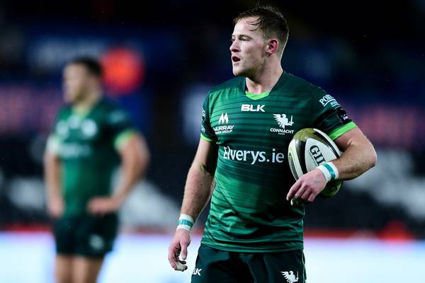 Kieran Marmion signs a new Connacht deal until 2023