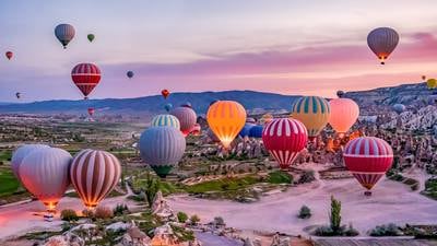 Living the high life on a hot-air balloon trip over Turkey