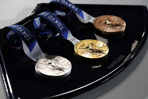 Tokyo Olympics medals to be presented to athletes on trays