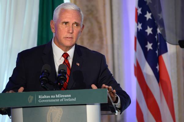 Pence’s Brexit backing catches Dublin unawares