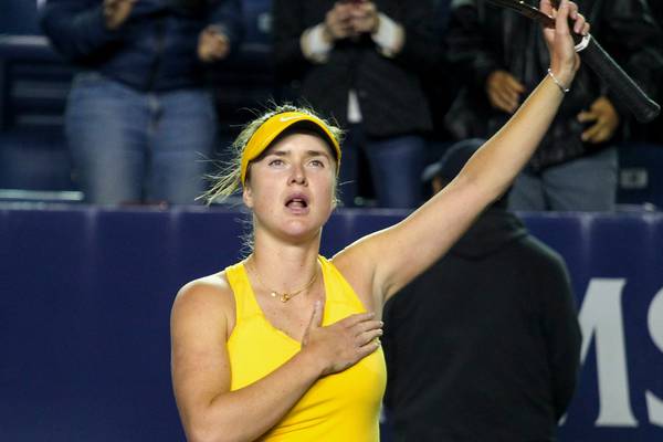 ‘I’m playing for my country’ - Ukraine’s Svitolina thrashes Russian tennis player