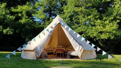 Ireland’s first pop-up glamping site offers adult-only weekends