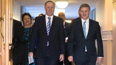 New Zealand prime minister backs deputy to take over