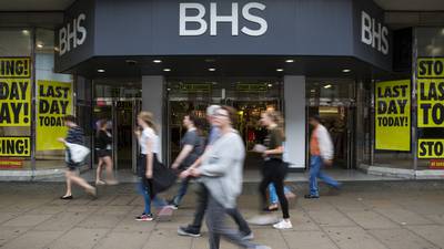 PwC fined £6.5m over audit of BHS before retailer’s collapse