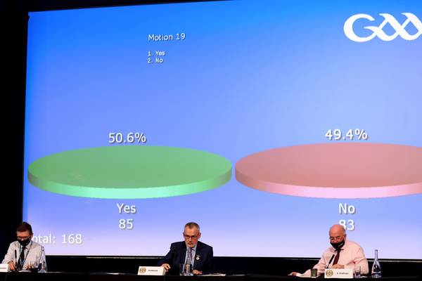 Option B fails to secure necessary votes at GAA Special Congress