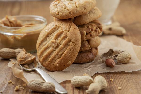 Classic peanut butter biscuits