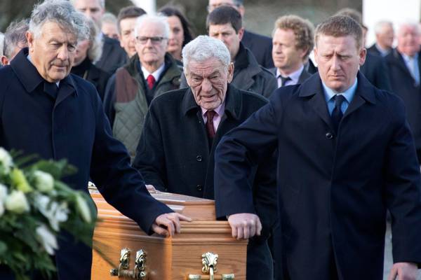 Marian Finucane funeral: ‘The only thing I can give you are my tears’
