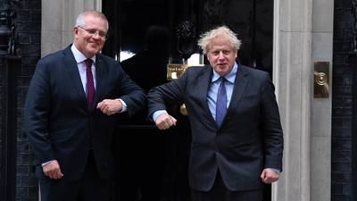 Australia says trade deal with Britain agreed