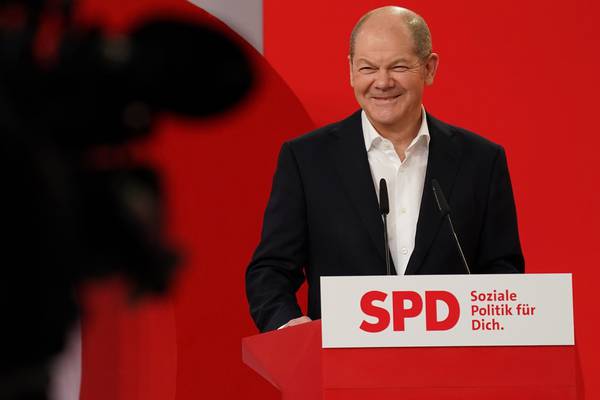 Olaf Scholz lays out case for SPD leading next German government