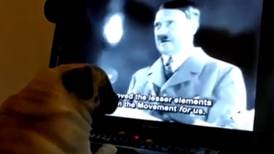 Man arrested after dog  ‘makes Nazi salute’