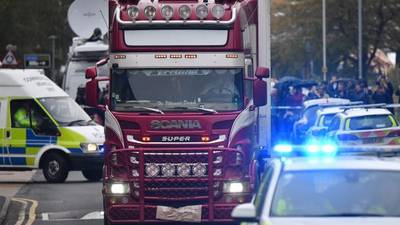 Northern Irish man (23) arrested in UK over Essex truck deaths