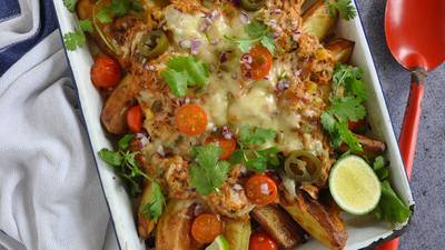 Tex-Mex tuna and potato melt: minimum fuss and full of flavour