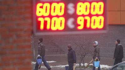 Russia moves to prop up the rouble