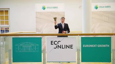 EcoOnline begins trading on Oslo exchange