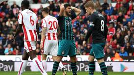 Irish in action: Goal-shy Shane Long is only Premier League starter