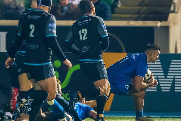 Leinster make it seven from seven at Glasgow