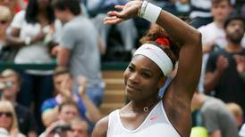 Williams lets racquet do the talking