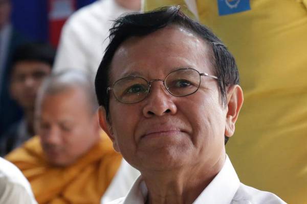 Cambodia’s jailed opposition leader released on bail