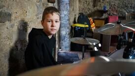 The nine-year-old Ukrainian drummer playing gigs around Ireland