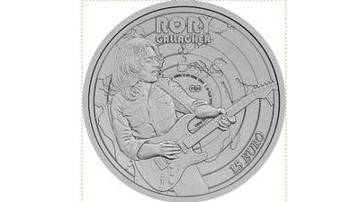 Special €15 coin honours late guitar great Rory Gallagher