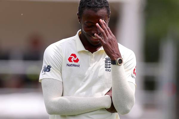 England’s Jofra Archer fined and warned over protocol breach