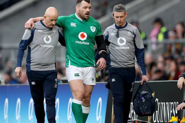 Cian Healy out of remainder of Six Nations