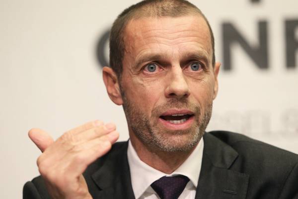 Uefa president stresses opposition to European super league