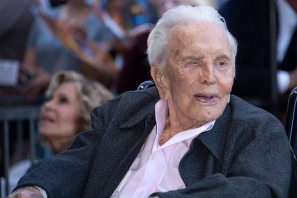 Hollywood great Kirk Douglas dies at the age of 103