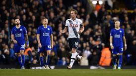 Late Harry Kane penalty earns Spurs replay with Leicester