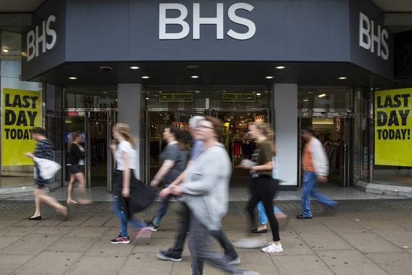 PwC fined £6.5m over audit of BHS before retailer’s collapse