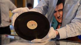 Elvis record proves a hit at Dublin auction