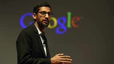 Google chief executive  got $100.5m pay package last year