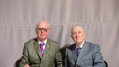 Gilbert & George: A strange reunion with their younger selves
