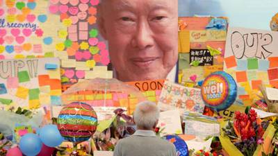 Singapore’s first prime minister Lee Kuan Yew dies at 91