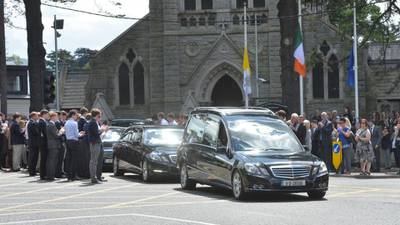 Sports jerseys brought to altar in memory of   Eoghan Culligan
