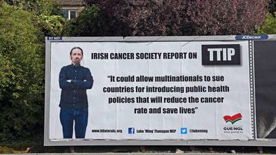 Irish Cancer Society unhappy with ‘Ming’ Flanagan poster