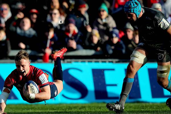 Munster cruise past Ospreys on a dead rubber day at Thomond