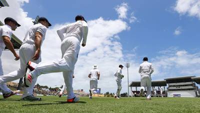 England out quickly on day two against the West Indies