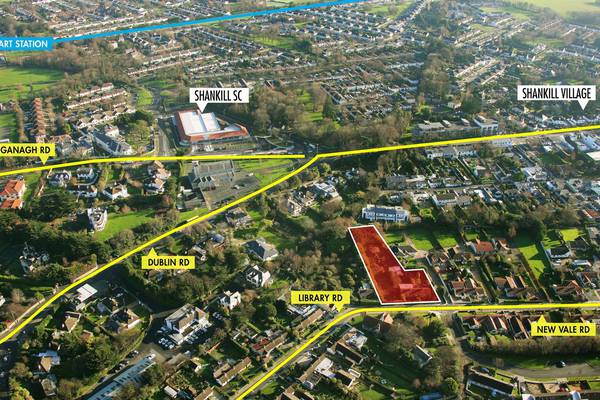Infill housing site  in Shankill goes on market for €1.2m