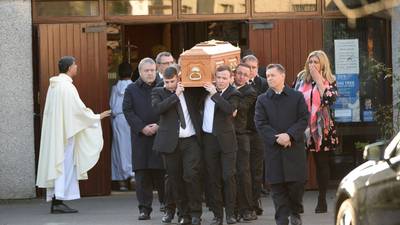 Hundreds attend Dublin shooting victim’s funeral