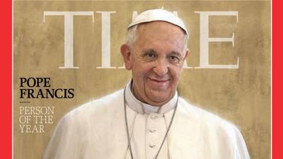 Pope Francis named ‘Time’ magazine Person of the Year