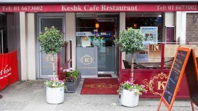 Meal Ticket: Keshk, Mespil Road, Dublin 4