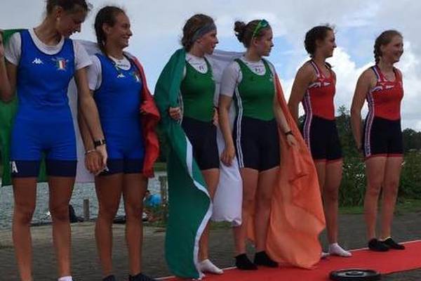 Ireland wins five golds at junior rowing in Belgium