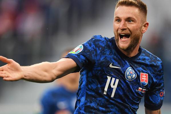 Milan Skriniar caps brilliant display with Slovakia’s winner against Poland