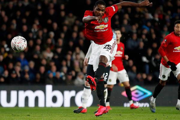 Ighalo double eases Man United through to FA Cup quarter-finals