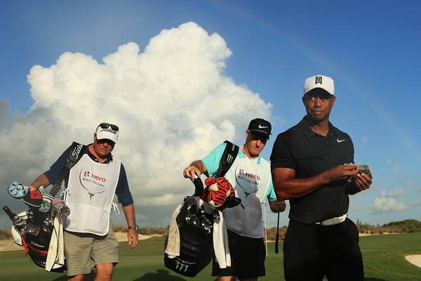 Golf world holds its breath at first signs of a Tiger stirring