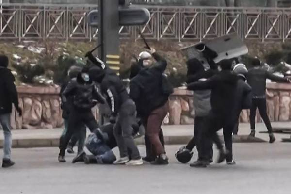 Kazakhstan leader gives shoot-to-kill order to quell ‘terrorist’ uprising